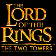 Men's The Lord of the Rings Two Towers Large Logo  Adult T-Shirt