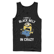 Men's Despicable Me Minion Belt in Crazy  Adult Tank Top