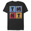 Men's Teenage Mutant Ninja Turtles Scrabble Name Piece  Adult T-Shirt