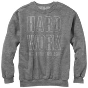 Women's CHIN UP Hard Work  Adult Sweatshirt