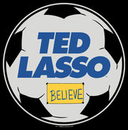 Men's Ted Lasso Soccer Ball  Adult T-Shirt