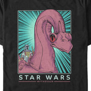 Men's Star Wars Boba Fett Mythosaur  Adult T-Shirt