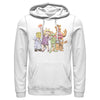 Men's The Muppets Group Shot  Adult Pull Over Hoodie