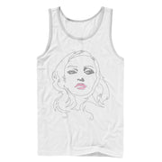 Men's Lost Gods Simple Portrait  Adult Tank Top