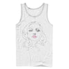 Men's Lost Gods Simple Portrait  Adult Tank Top