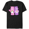 Men's Care Bears Chear Bear and Share Bear  Adult T-Shirt