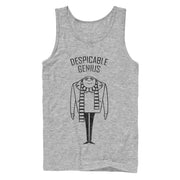 Men's Despicable Me Evil Genius Gru  Adult Tank Top