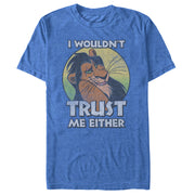 Men's Lion King Scar I Wouldn't Trust Me Either  Adult T-Shirt