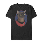 Men's Star Trek Uhura Cat Portrait  Adult T-Shirt