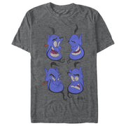 Men's Aladdin Genie Emotions  Adult T-Shirt