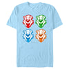 Men's ICEE Bear Colorful Faces  Adult T-Shirt