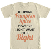 Women's CHIN UP Loving Pumpkin Spice  Adult Boyfriend Tee