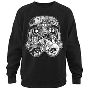 Men's Star Wars Stormtrooper Scenes  Adult Sweatshirt