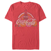 Men's Coca Cola Unity Rainbow Logo  Adult T-Shirt