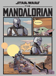 Men's Star Wars: The Mandalorian Rescue The Child  Adult T-Shirt