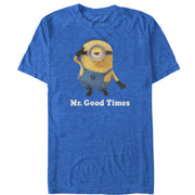 Men's Despicable Me Minion Mr. Good Times  Adult T-Shirt