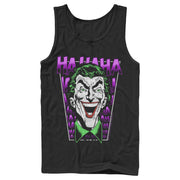 Men's Batman Joker Ha Ha Frame  Adult Tank Top