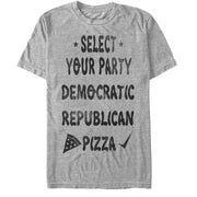 Men's Lost Gods Election Pizza Party  Adult T-Shirt