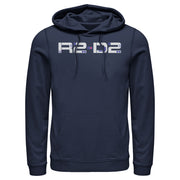 Men's Star Wars: The Rise of Skywalker R2-D2 Text  Adult Pull Over Hoodie