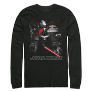 Men's Star Wars Dark Side Partners  Adult Long Sleeve Shirt