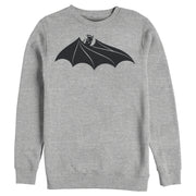 Men's Batman Logo Hidden Wing  Adult Sweatshirt