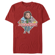 Men's Monopoly Framed Ms. Monopoly  Adult T-Shirt