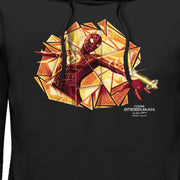 Men's Marvel Spider-Man: No Way Home Gold Web Shot  Adult Pull Over Hoodie