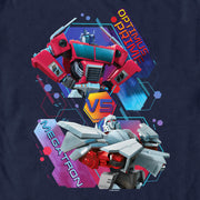 Men's Transformers: EarthSpark Optimus vs Megatron  Adult T-Shirt