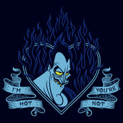 Men's Hercules Hades I'm Hot You're Not  Adult T-Shirt