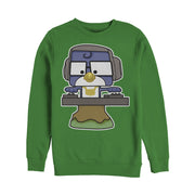 Men's Toy Story DJ Blu-Jay Toy  Adult Sweatshirt