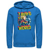 Men's Marvel Captain Marvel Saving the World  Adult Pull Over Hoodie