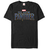 Men's Marvel Black Panther 2018 Text Logo  Adult T-Shirt