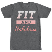 Women's CHIN UP Fit and Fabulous  Adult Boyfriend Tee