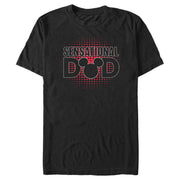 Men's Mickey & Friends Sensational Dad  Adult T-Shirt