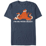 Men's Finding Dory Hank Ok Crazy  Adult T-Shirt