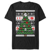 Men's Star Wars Ugly Christmas Tree  Adult T-Shirt