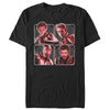 Men's Marvel Avengers: Endgame Four Heroes Grid  Adult T-Shirt