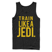 Men's Star Wars Train Like a Jedi  Adult Tank Top