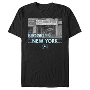 Men's Soul Brooklyn Barber Shop  Adult T-Shirt