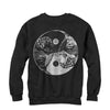 Men's Lost Gods Yin Yang Tiger  Adult Sweatshirt