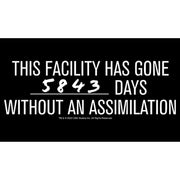 Men's Star Trek: Picard 5843 Days Without an Assimilation  Adult T-Shirt