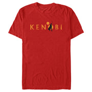 Men's Star Wars: Obi-Wan Kenobi Silhouette Kenobi Two Suns  Adult T-Shirt