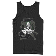 Men's Batman Joker Symbol  Adult Tank Top