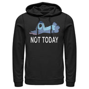 Men's Lilo & Stitch Not Today  Adult Pull Over Hoodie