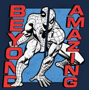 Men's Spider-Man: Beyond Amazing Split Panel  Adult T-Shirt