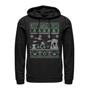 Women's Star Wars Ugly Christmas Hoth Sweet Hoth  Adult Pull Over Hoodie