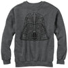 Men's Star Wars Ornate Vader Helmet  Adult Sweatshirt