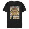 Men's Nintendo Mario Kart Bowser Danger Ahead Please Take One  Adult T-Shirt