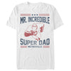 Men's The Incredibles Super Dad Metroville  Adult T-Shirt