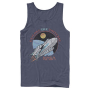 Men's NASA Explore The Universe Circle Portrait  Adult Tank Top